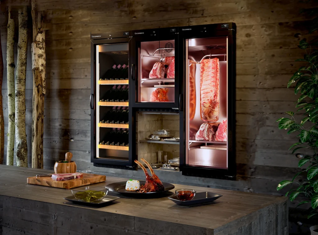 Maturation de la viande avec Coreco Gourmet.