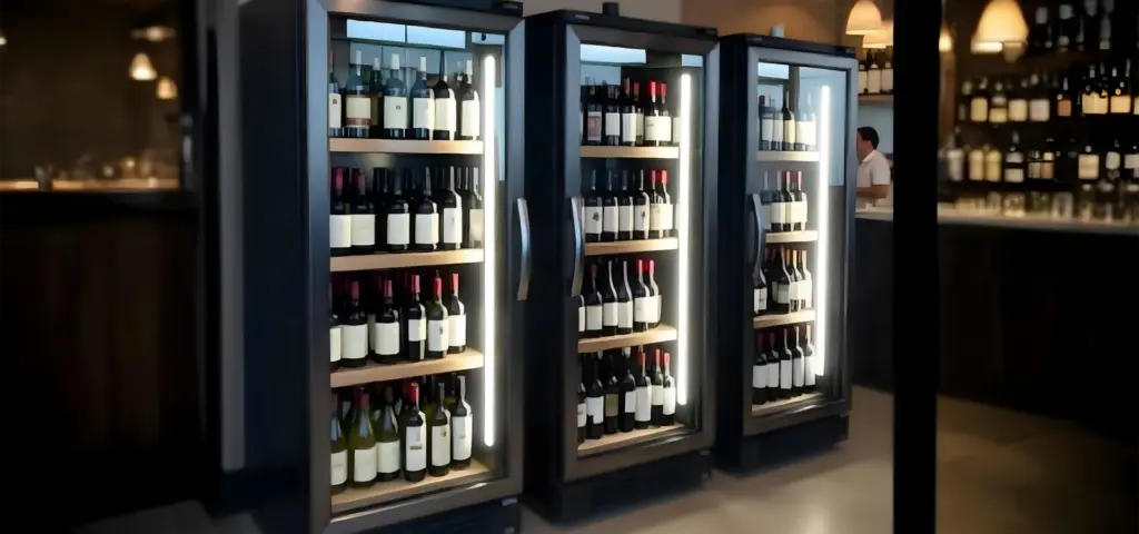 Conservar el vino en botellero o frigorífico Mejor en cavas refrigeradas