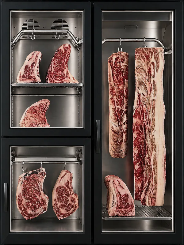 armarios de maduración de carne