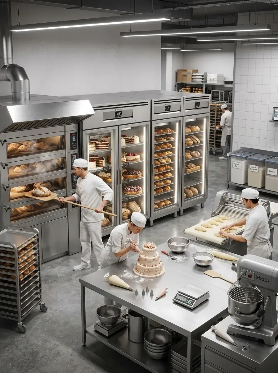 refrigeración profesional para obradores frío para panadería, armarios 60x80, armarios fermentadores, refrigeración pastelería profesional.